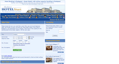 Desktop Screenshot of budapesthotelstart.com